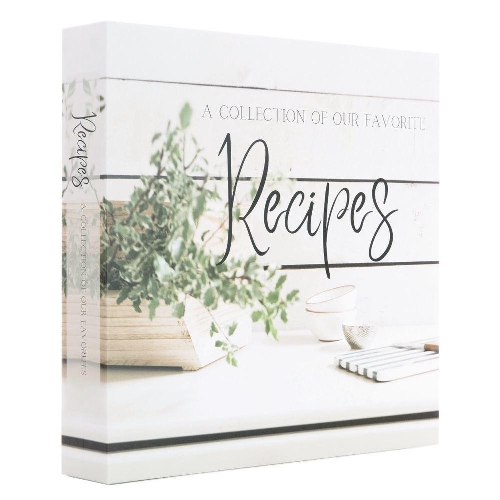 Recipe Binder for preserving your family recipes.